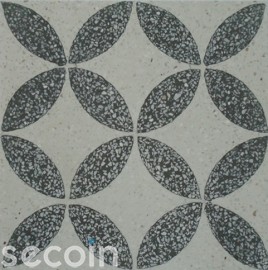 Encaustic Terrazzo tile TA119 (S800, S834)