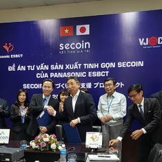 THE FIRST VIETNAMESE ENTERPRISE CONSULTED BY PANASONIC ESBCT (JAPAN)