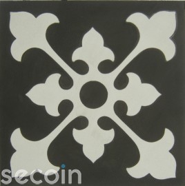 Encaustic cement tile A515-A