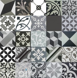 Patchwork Black-White (Tông trắng đen)