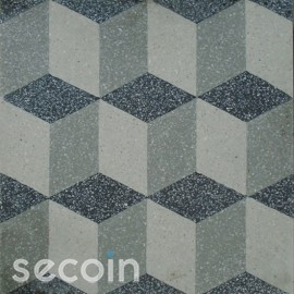 Encaustic Terrazzo tile TI110  (S800, S830, S834)