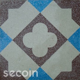 Encaustic Terrazzo tile TI641