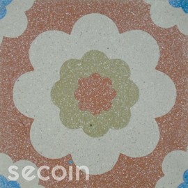 Encaustic Terrazzo tile TI657