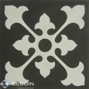 Encaustic cement tile A515-A