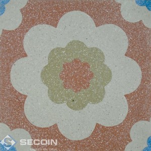Encaustic Terrazzo tile TI657