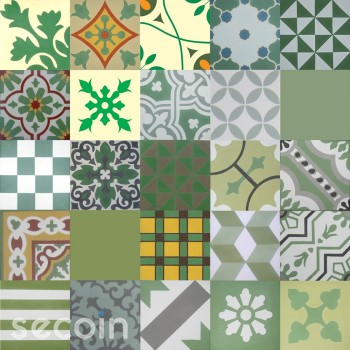 Patchwork Green