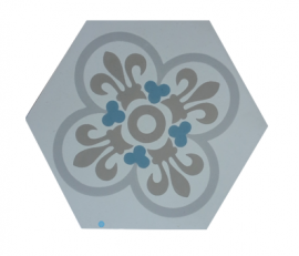 Hexagon tile Hex Flora