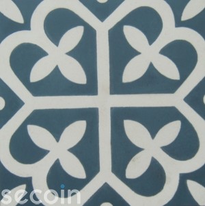 Encaustic cement tile A602 (S834,S5720)