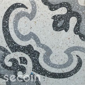Encaustic Terrazzo tile TA403-A