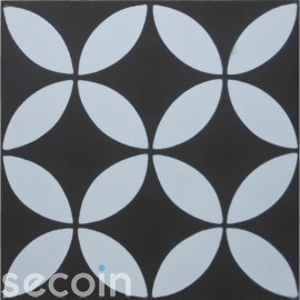 Encaustic cement tile A119-B (S8.1,S1.0)
