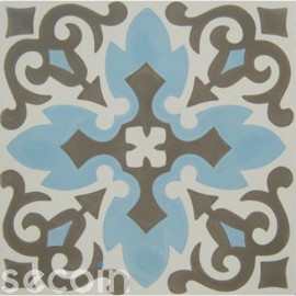 Encaustic cement tile A205 (S13,S834,S7005)