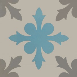 Encaustic cement tile A947 (S834,S7.6,S37)