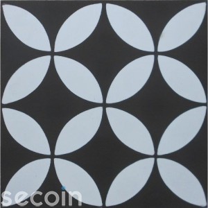 Encaustic cement tile A119-B (S8.1,S1.0)