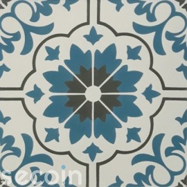 Gạch bông Fleur Blue