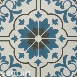 Gạch bông Fleur Blue