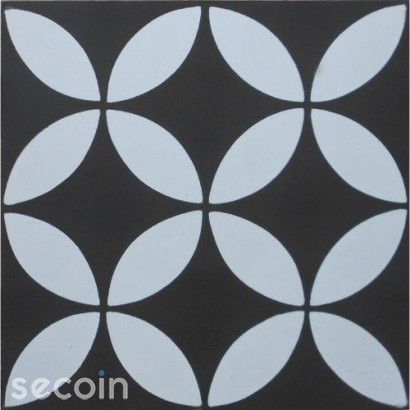 Encaustic cement tile A119